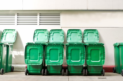 Team handling waste clearance efficiently